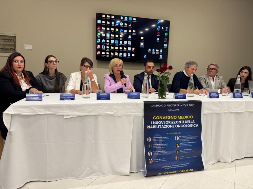 Convegno "I Nuovi Orizzonti della Riabilitazione Oncologica" ad Agropoli
