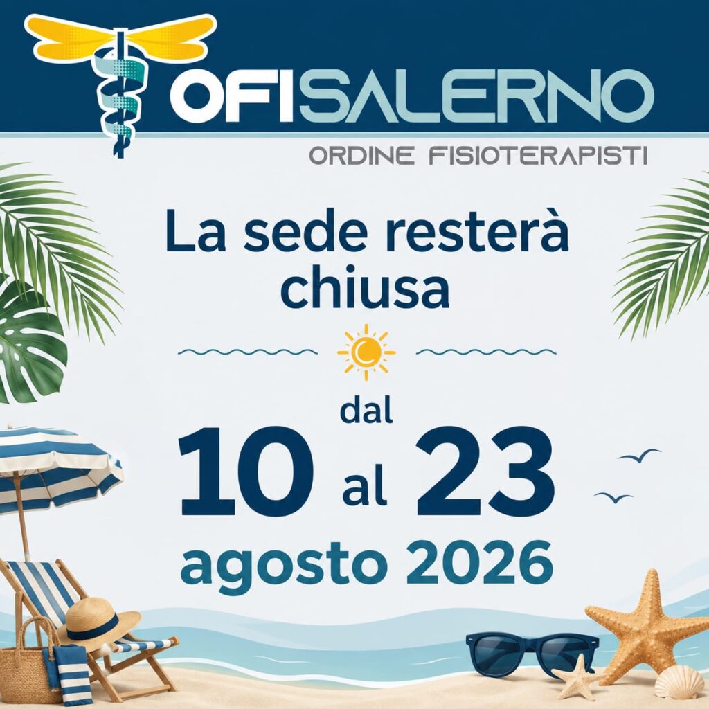 Chiusura estiva Sede OFI Estate 2026